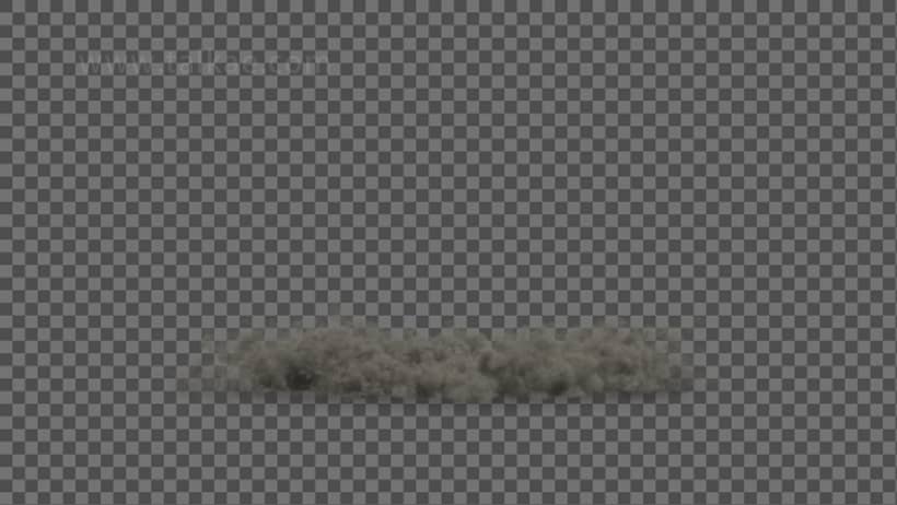 爆炸爆破黑色烟雾13