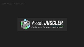 C4D插件-3DtoAll Asset Juggler V1.3 资产组合变形展示插件