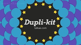 AE脚本-Dupli-Kit v1.2 多功能图层排列控制管理工具 + 使用教程