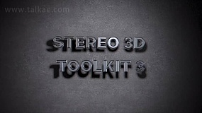 AE脚本-Stereo 3D Toolkit V3.0 立体3D电影视觉特效转换工具+使用教程