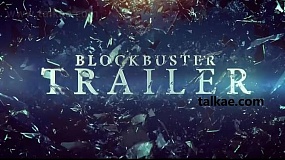 AE模板-Blockbuster Trailer 16 大气三维文字电影标题破碎宣传片头