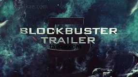 AE模板-Blockbuster Trailer 5 大气三维文字电影标题视频宣传片头