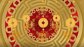 AE模板-Chinese New Year 剪纸风格中国新年春节过年喜庆开场片头