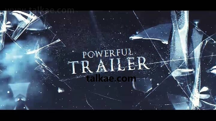AE模板-Glass Break Action Trailer 震撼大气玻璃破碎标题电影预告片头