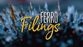 100个磁铁铁屑有机物生长特写动画视频素材 Ferro Filings BBV20